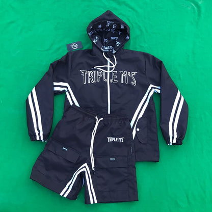 Windbreaker short set - Triplems clothing